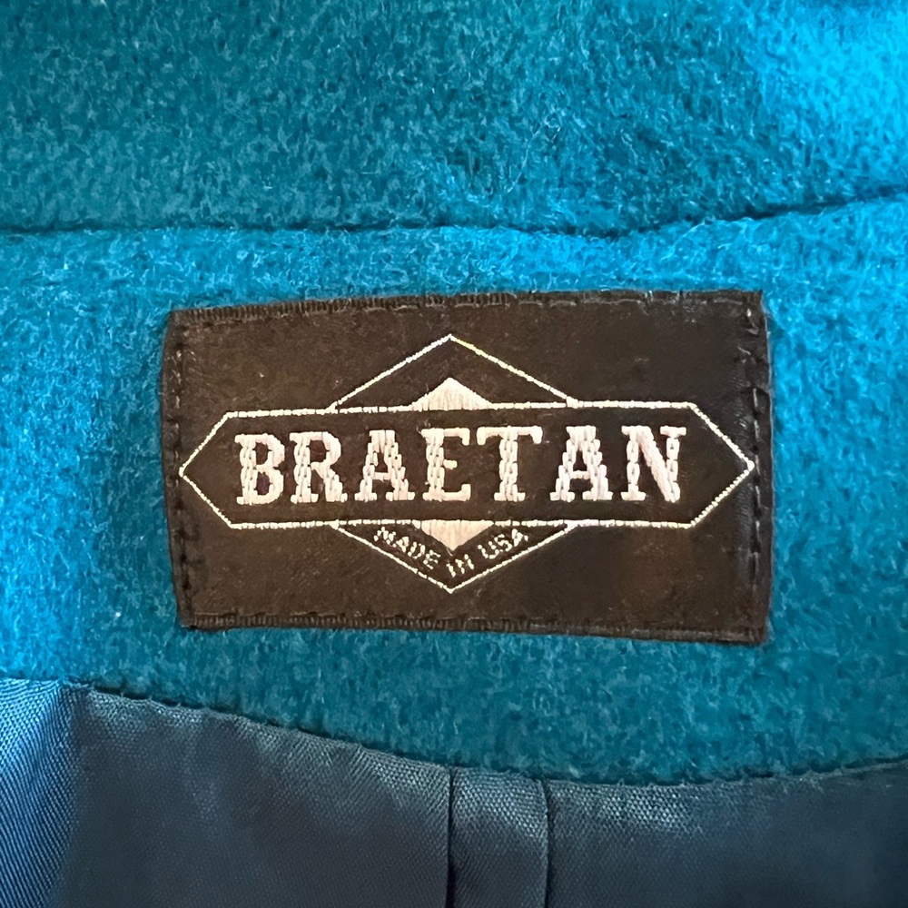 Braetan Wool Full Length Jacket - image 7